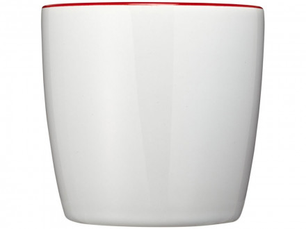 Керамическая чашка Aztec, белый/красный