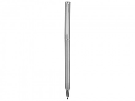Ручка металлическая шариковая Атриум, серебристый
