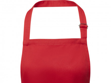 Фартук Andrea плотностью 240 г/м² с регулируемой завязкой на шее - Красный