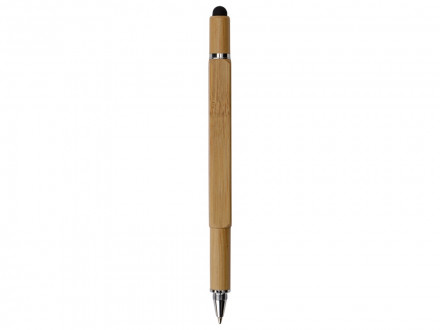 Ручка-стилус из бамбука Tool с уровнем и отверткой (Р)