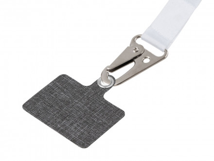 Ланъярд 2,5 см под сублимацию с большим карабином и большим держателем для телефона из ПЭ