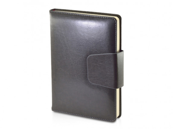 Ежедневник А5 недатированный Prestige, черный