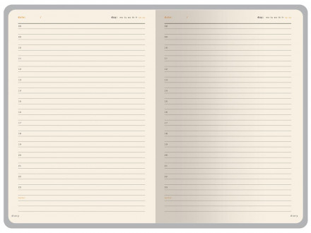 Ежедневник А5 недатированный Prestige, черный