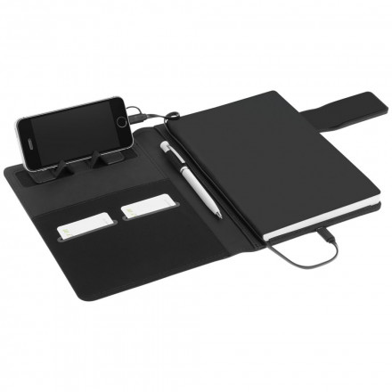 Органайзер Think Ray, с блокнотом и аккумулятором, с белой подсветкой