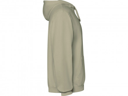 Толстовка с капюшоном KENIA унисекс, светлый хаки выстиранный