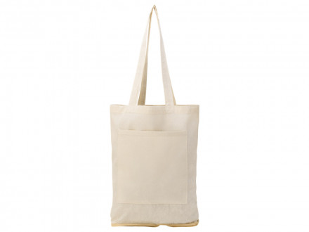 Складная сумка Jute из джута и хлопка, натуральный