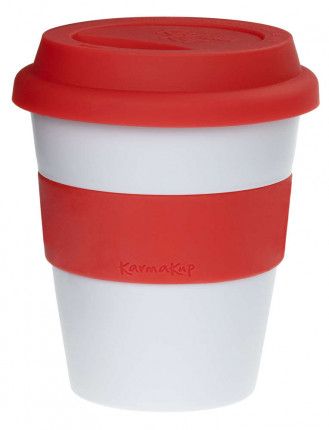 Стакан Street, бело-красный