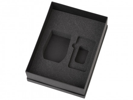 Подарочный набор с термокружкой и повербанком С1, 5000 mAh, серый