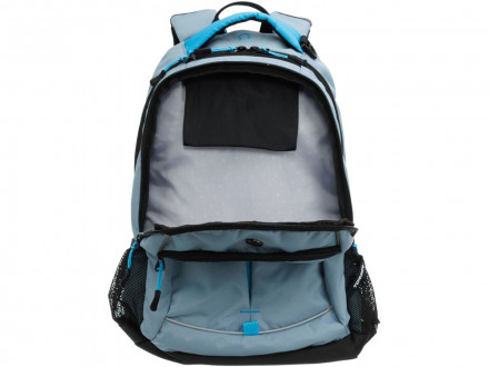 Рюкзак TORBER ROCKIT серый/голубой, полиэстер/добби, 32x15x46 см, 22 л