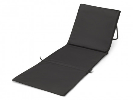 Пляжный шезлонг Serene - сплошной черный