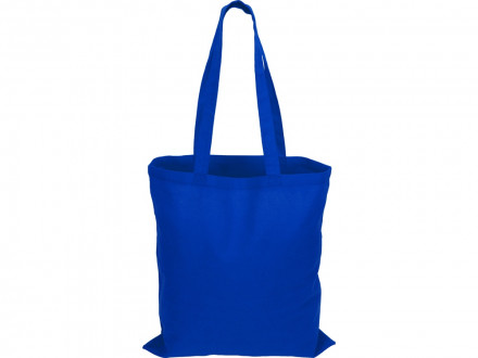 Сумка для шопинга Carryme 140 хлопковая, 140 г/м2, синий