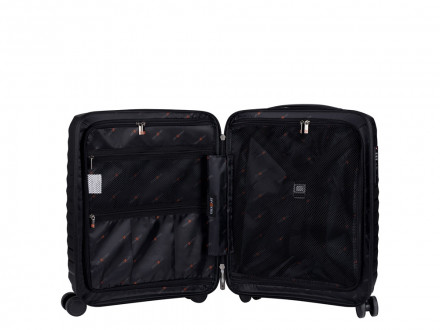 Чемодан Eberhart Dune для ручной клади S полипропилен черный 46D-009-420