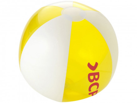 Пляжный мяч Bondi, желтый/белый