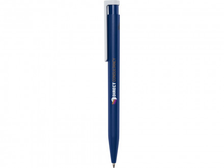 Шариковая ручка Unix из переработанной пластмассы, синие чернила - Нейви