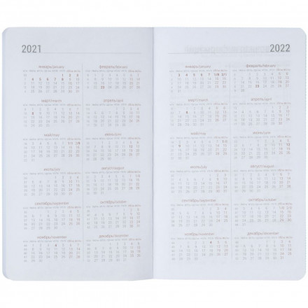 Ежедневник Basis Mini, недатированный, зеленый