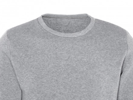 Толстовка промо London мужская, серый меланж