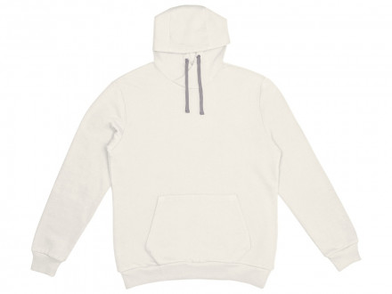 Толстовка унисекс Stream с капюшоном, белый
