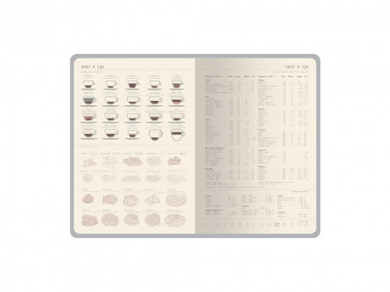 Ежедневник недатированный А5  La Manche, темно-синий