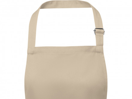 Фартук Andrea плотностью 240 г/м² с регулируемой завязкой на шее - Oatmeal