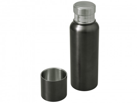 Вакуумный термос c магнитной крышкой Magne, 500 мл, темно-серый
