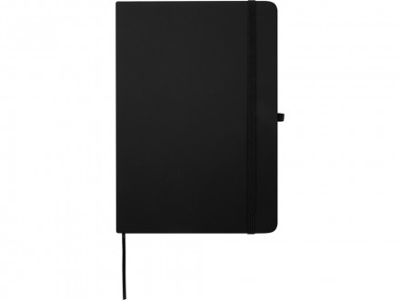 Блокнот Spectrum Plus формата A5 в твердой обложке - сплошной черный