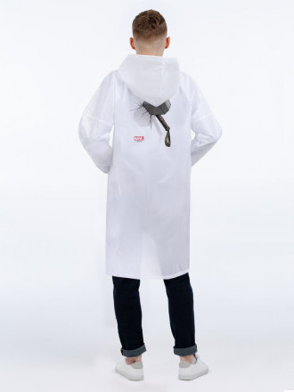 Дождевик «Молот Тора», белый