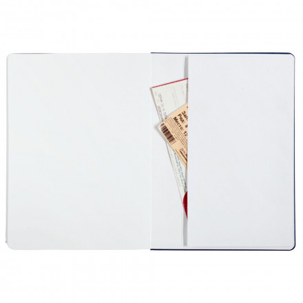 Блокнот Freenote, в клетку, синий