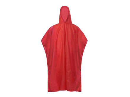 Пончо Hawaii c чехлом унисекс, красный