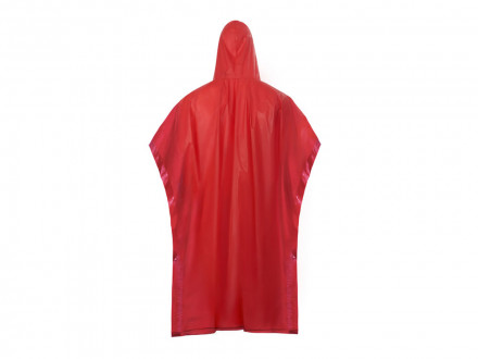 Пончо Hawaii c чехлом унисекс, красный