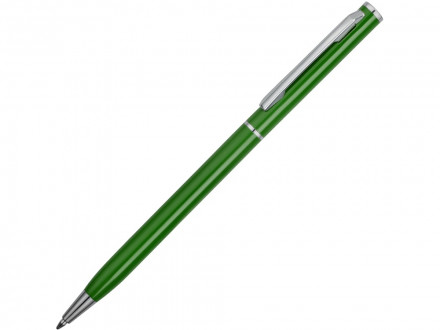 Ручка металлическая шариковая Атриум, зеленый