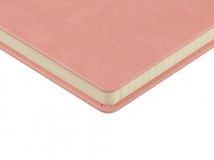 Ежедневник А5 датированный Megapolis Loft на 2026, пудровый розовый