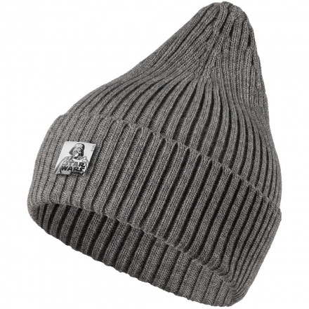 Шапка Darth Vader, серый меланж