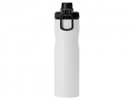 Бутылка для воды Supply Waterline, нерж сталь, 850 мл, белый/черный