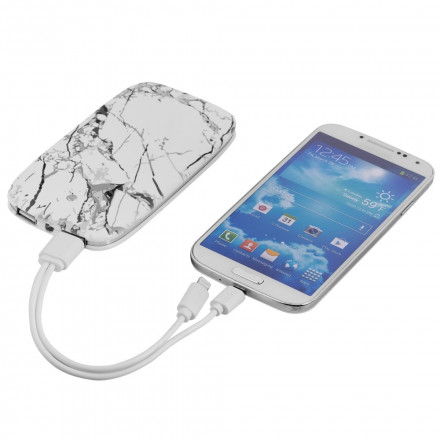 Внешний аккумулятор Marble 4000 мАч, белый