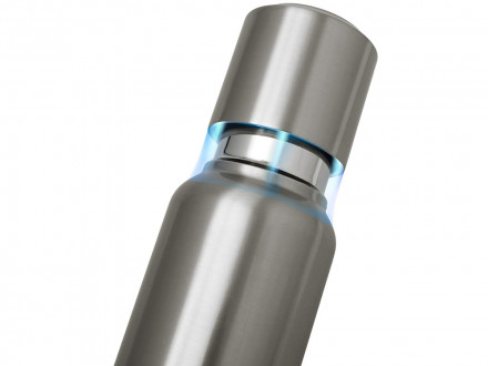 Вакуумный термос c магнитной крышкой Magne, 500 мл, серебристый