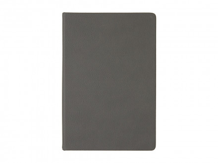 Ежедневник недатированный А5 Megapolis Nappa, графитовый серый