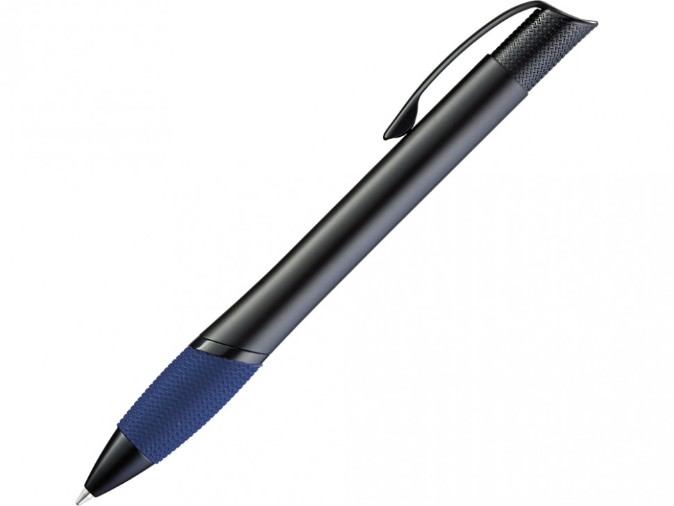 Ручка шариковая металлическая OPERA M, темно-синий/черный
