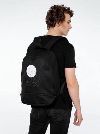Рюкзак спортивный «Что вечно под Луной» со светящимся принтом