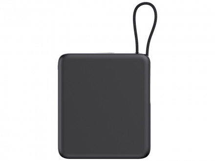 Внешний акуумулятор с подсветкой лого Nex, 5000 мАч, черный