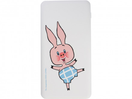 Внешний аккумулятор Винни-Пух, 5000 mAh, белый