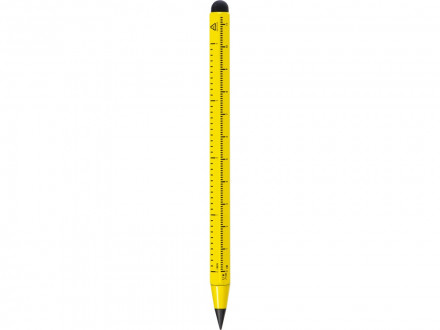 Вечный карандаш из переработанного алюминия Sicily, желтый