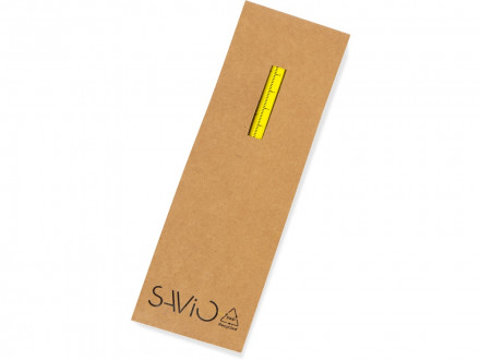 Вечный карандаш из переработанного алюминия Sicily, желтый