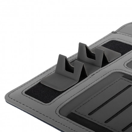 Органайзер Midstream с блокнотом и аккумулятором, синий