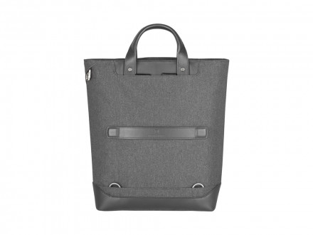 Сумка-рюкзак VICTORINOX Architecture Urban2 2way Carry Tote 15'',серая,полиэстер/кожа,40x15x40см,20л