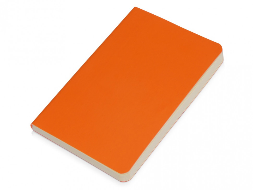 Блокнот А6 Softy small 9*13,8 см в мягкой обложке, оранжевый