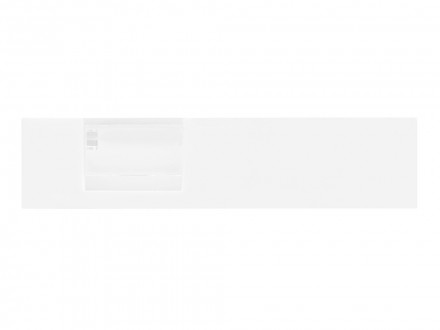 Подставка под ручку и скрепки Потакет, белый/прозрачный