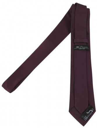 Галстук GLOBE бордовый