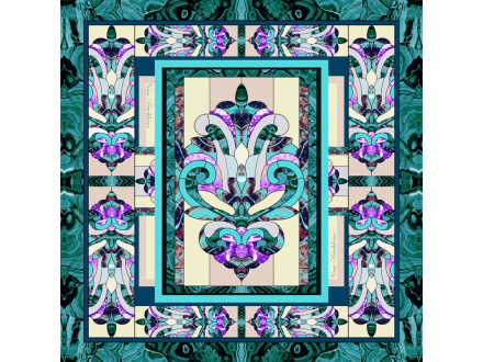 Платок Каменный Цветок