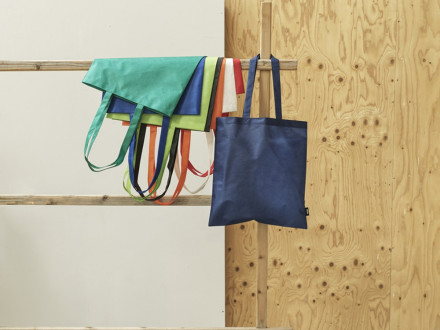 Zeus эко-сумка из нетканого материала, переработанного по стандарту GRS, объемом 6л - Ярко-синий