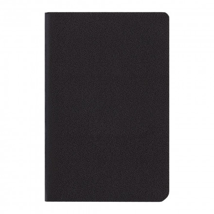 Блокнот Excentrica, черный с голубым